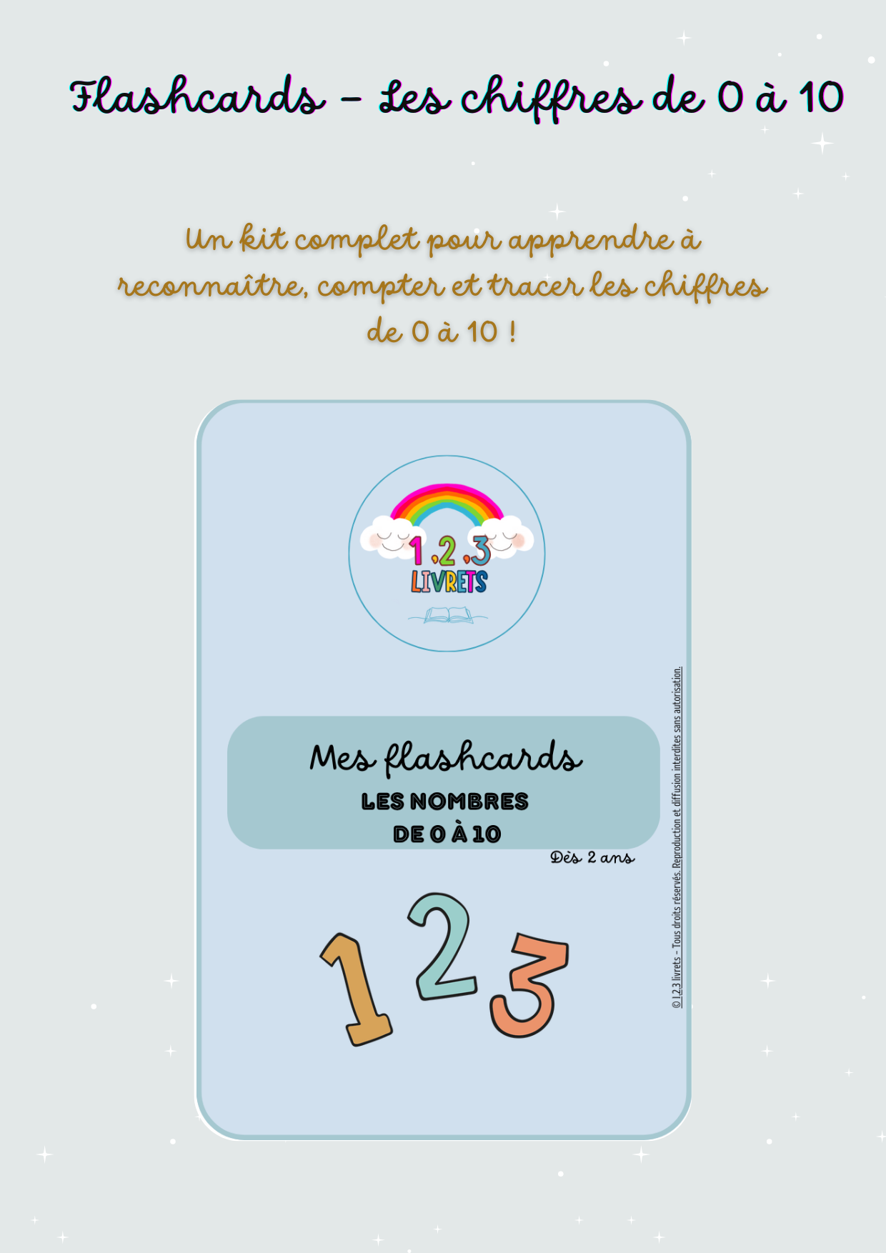 FLASHCARDS - Les Nombres