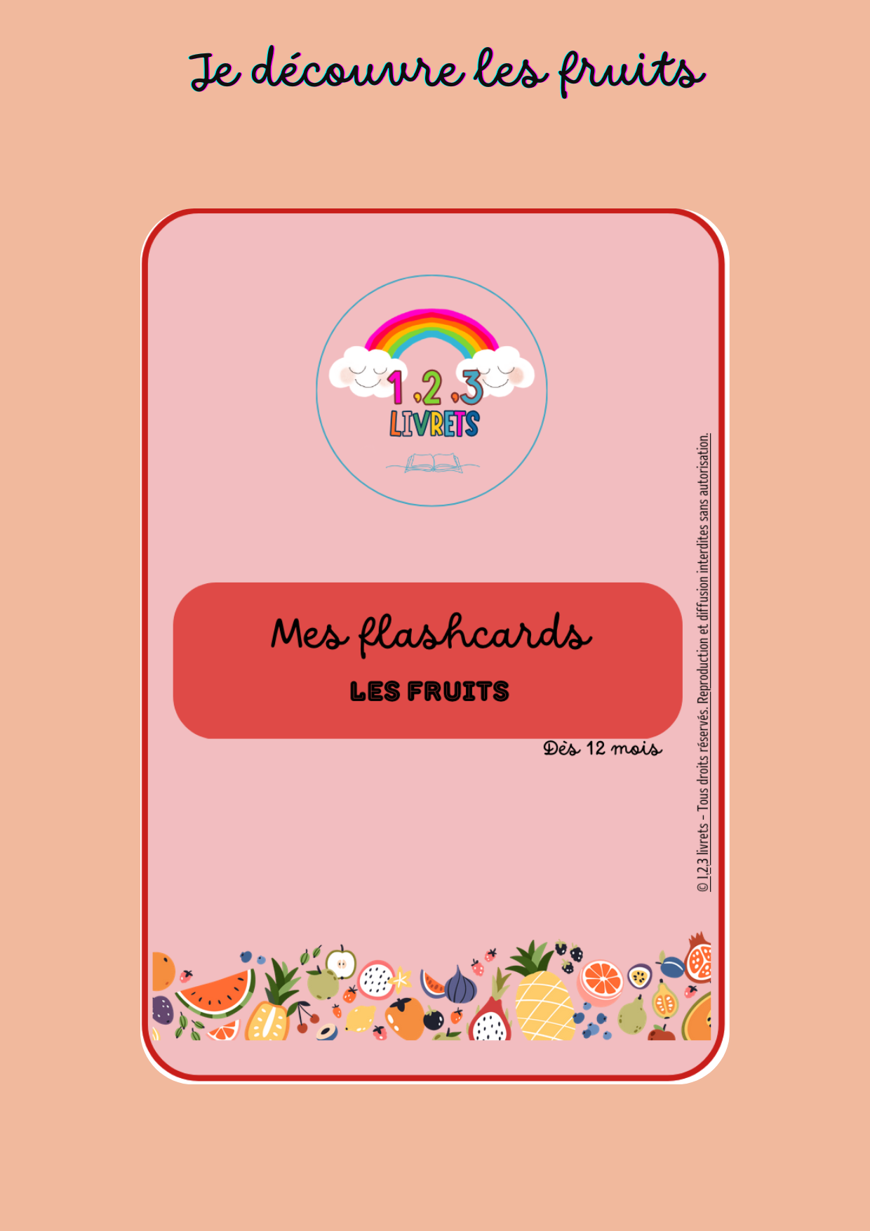 FLASHCARDS - Les fruits