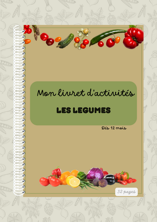 Les légumes - Livret XL