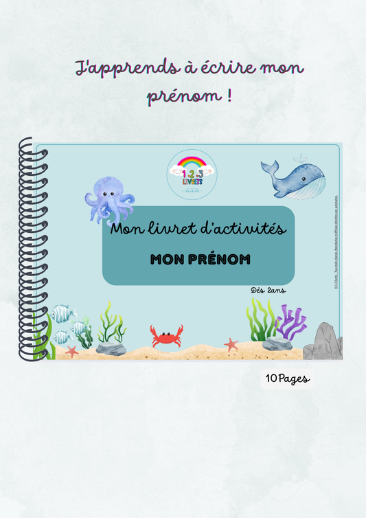 Mon Prénom - Livret personnalisé