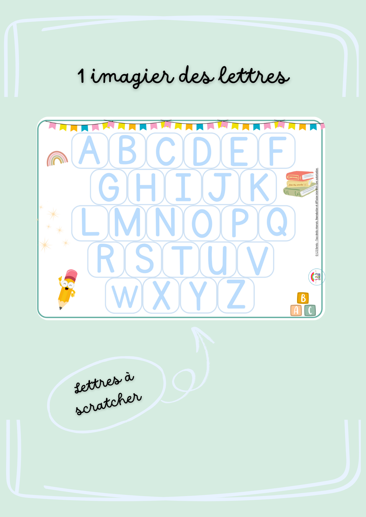Les lettres de l'alphabet