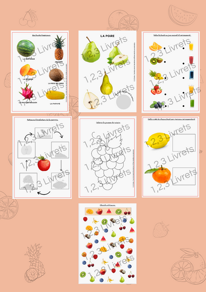 Les fruits - Livret XL