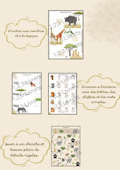 Les animaux de la Savane