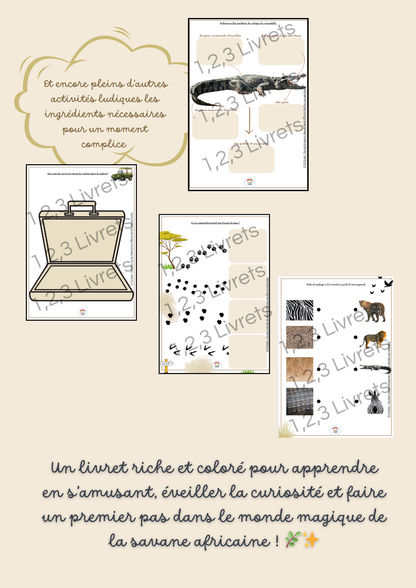 Les animaux de la Savane