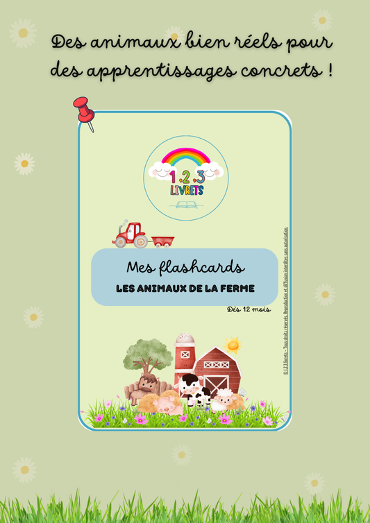 FLASHCARDS Animaux de le ferme