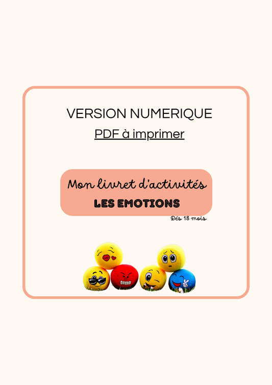 Les émotions - Livret XL - PDF