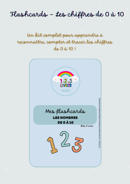 FLASHCARDS - Les Nombres