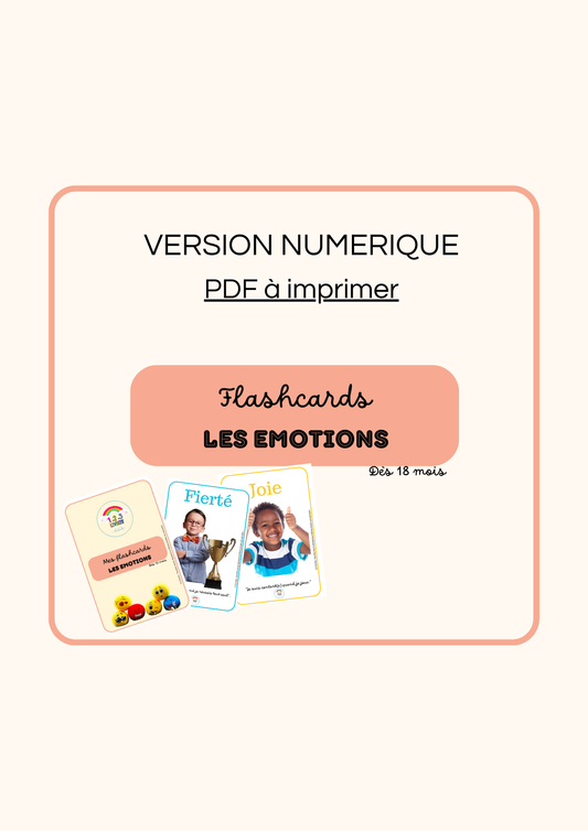 FLASHCARDS - Les émotions PDF
