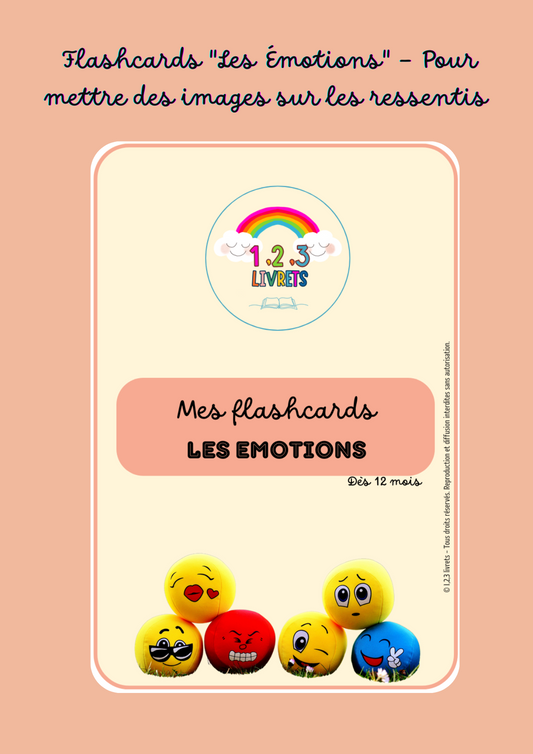 FLASHCARDS - Les émotions