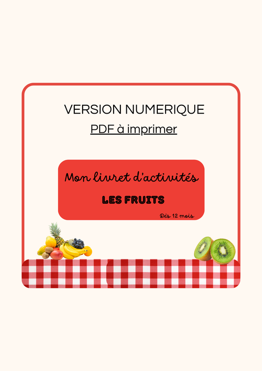 Les fruits - Livret XL - PDF