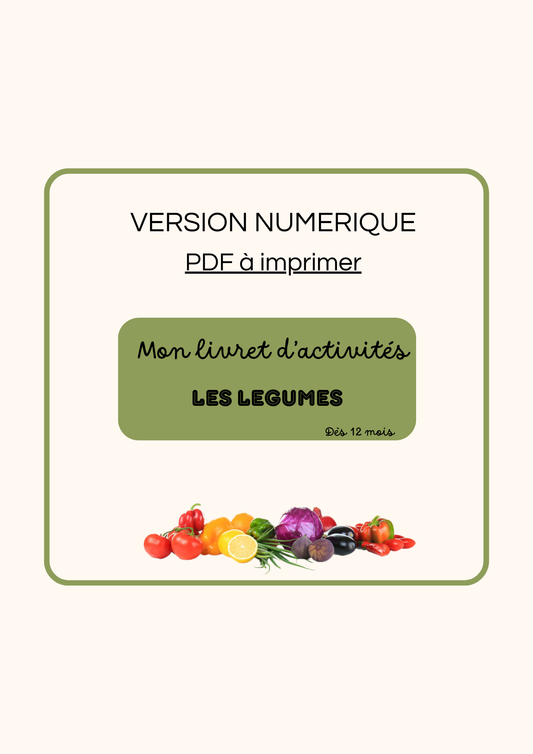 Les légumes - Livret XL PDF